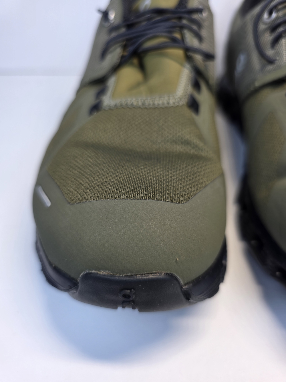 On Running Olive Green and Black Cloudventure Trail Sneakers - Picture 13 of 16